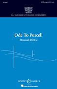 Ode to Purcell SATB choral sheet music cover